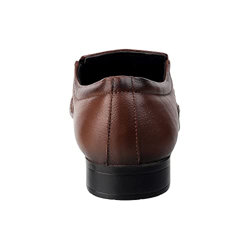 Image of Metro Men's Faux Leather Formal Stylish Moccasin Loafer Shoes