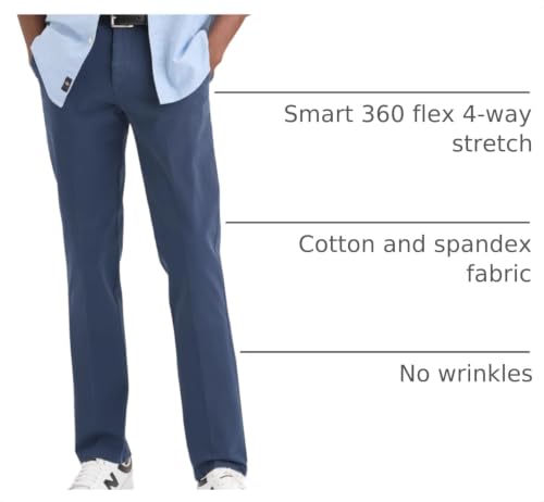 Image of Dockers Men's Workday Khaki Slim Fit with Smart 360 Flex