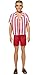 Barbie Ken 60th Anniversary Doll 1 in Throwback Beach Look with Swimsuit & Sandals for Kids 3 to 8 Years Old