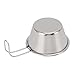 SUNGOOYUE Stainless Steel Camp Bowl, Lightweight Mini Camping Cup Tableware for Travel Hiking Outdoor Picnic