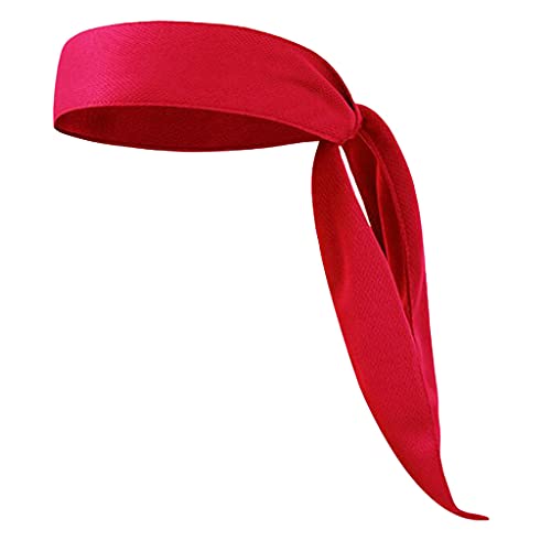 F Fityle Bandeau de Pirate Bandeau de Secours Bande de Sueur Bande de Sueur pour Homme et Femme Femmes, Rouge – vue 3
