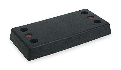 Industrial Grade 2MYR9 Dock Bumper, Rubber, HxDxW 12x3x24In