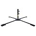 BESTEK Umbrella Base, 49.2" Rust Free Umbrella Stand Tempered Iron Patio Parasol Sunshade Stand, Cross Design