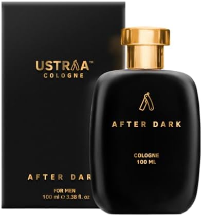 Ustraa After Dark Cologne - 100ml - Perfume for Men | Rich with Saffron, Oudh and Musky notes | Suitable for night occasions | Masculine, Long-lasting fragrance