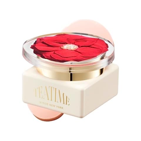 BYROE Rose Tea Eye Cream | Detoxifying Eye Treatment to Visibly Plump and Treat Dark Circles | Tighten and Fill Fine Lines with Damask Rose Flower Water and Vegan Collagen | 20ML Cover