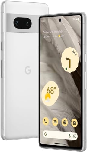 Image of Google Pixel 7-5G Android Phone - Unlocked Smartphone with Wide Angle Lens and 24-Hour Battery - 256GB - Snow