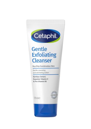 CETAPHIL Daily Gentle Facial Exfoliating Cleanser for All Skin Ty...