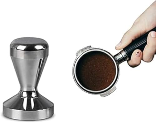 Image of 3D CREATIONS Stainless Steel Powder Pressing Coffee Tamper Coffee Bean Tool - 51 mm