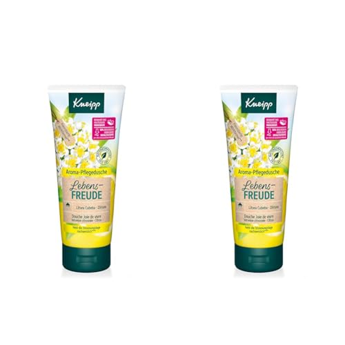 Kneipp Aroma Pflegedusche Lebensfreude, Hydratisierend, 2er Pack (1 x 200 ml)