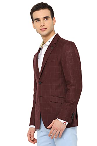 Image of Simon Carter Men's Notch Lapel Slim Blazer