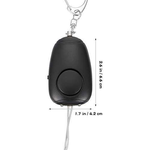 VALICLUD Sirene de Alarme Pessoal Canção 130Db Safesound Alarmes Pessoais para As Mulheres Chaveiro