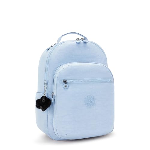 Image of Kipling Women's Seoul 15 inch Laptop Backpack, Durable, Roomy with Padded Shoulder Straps, Built-In Protective Sleeve