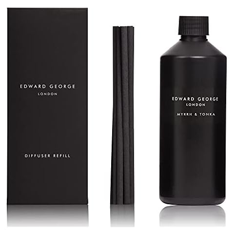 Edward George Myrrh & Tonka Fragrance Oil Reed Diffuser Refill, 500ml Cover