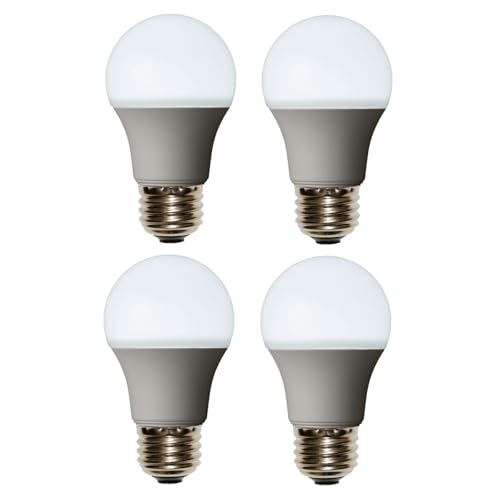 Confis LED電球 E26口金 40W形相当 4個入り【快適な光で毎日を優しく照らす】エコ仕様 6500K 一般電球 非調光 省エネ効果 明るい 高演色性 節電 長寿命 A55・40W形/昼光色・6500K・4個入り