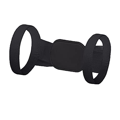 S/XXL Postura Correttore Schiena Spalla Supporto Dritto Correzione Tutore Cintura Nero/Bianco,