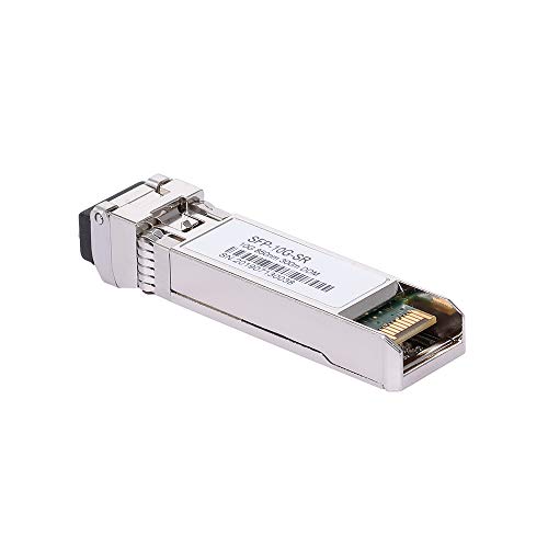 Sangmei Módulo óptico de transceptor de fibra de modo único SFP-10G-SR 10Gb / s 850nm 300m DDM 10 Gi