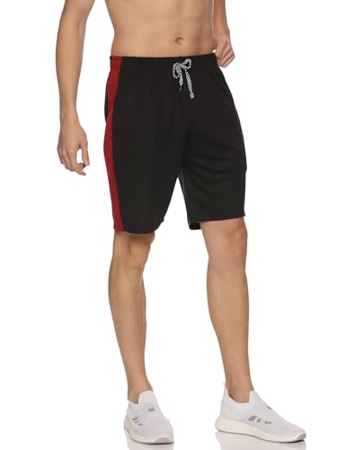 Image of Polyester Sports Shorts for Boys & Girls with Zipper Pockets