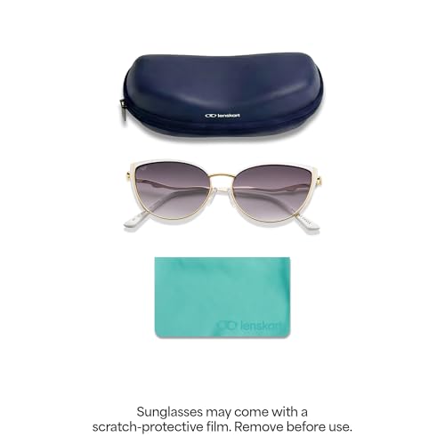 Image of Vincent Chase By Lenskart | Full Rim Cateye | Fashion Essentials | Branded and Stylish Sunglasses | 100% Uv Protected | Women | Large | Vc S15795