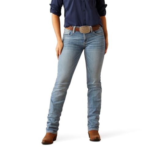 ARIAT Women's Perfect Rise Yara Straight Leg Jeans