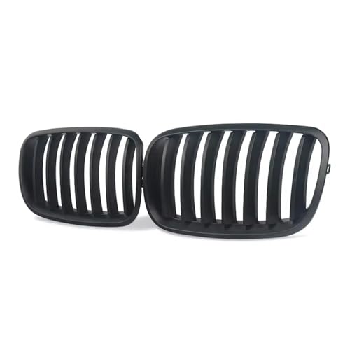 Grilles calandre avant BMW X5 E70 X6 E71 2007-2013 maille auto noire abs