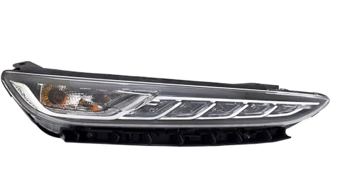 ALLIGATOR AUTO LIGHTS Compatible With Hyundai Kona 2018-2021 LED DRL Daytime Running Light w/Bulbs, with Adaptive Cornering, Right/Passenger Side, 92208-J9020 / HY2563110 DOT/SAE Compliant