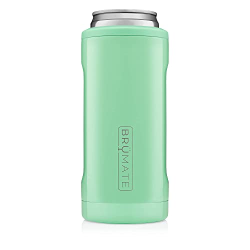 BrüMate Hopsulator Slim Can Cooler Insulated for 12oz Slim Cans