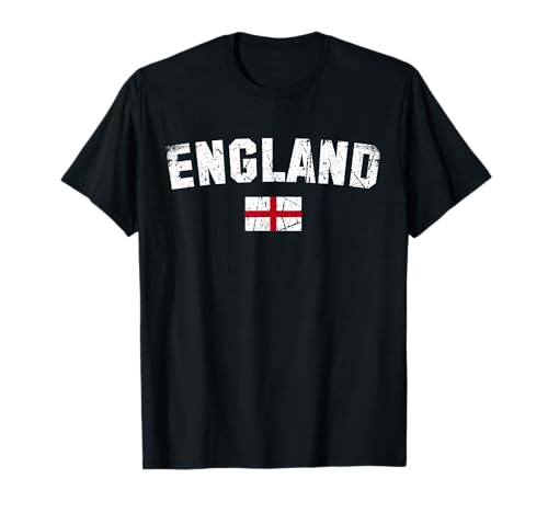 England Flag Vintage | Men Women Kids | England T-Shirt