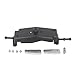 Topyond 6in Electric Ice Auger Kit, Impact Resistant Ice Drill with Floating Auger, Incisive Blades, Universal Adapter for Fishing and Emergency