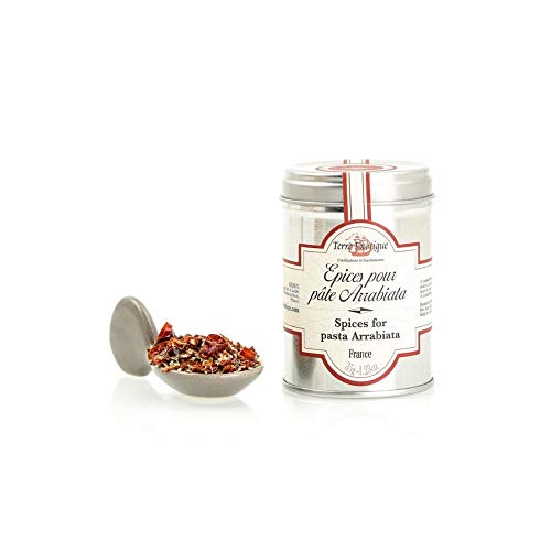 Mezcla de Especias Arrabbiata para Pasta y Salsa de Tomate 35 g Condimento Picante Estilo Italiano para Pizza, Verduras al Horno y Guisos