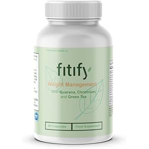 Fitify – Weight Management Capsules – Natural Ingredients – 60 Capsules – Vegan/New & Sealed