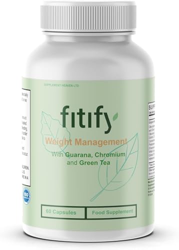 Fitify - Weight Management Capsules - Natural Ingredients - 60 Capsules - Vegan/New & Sealed