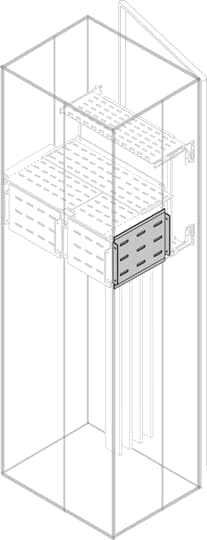 Ségrégation droit latéral ABB Entrelec pour sécuriser et compartimenter une cellule 225x700