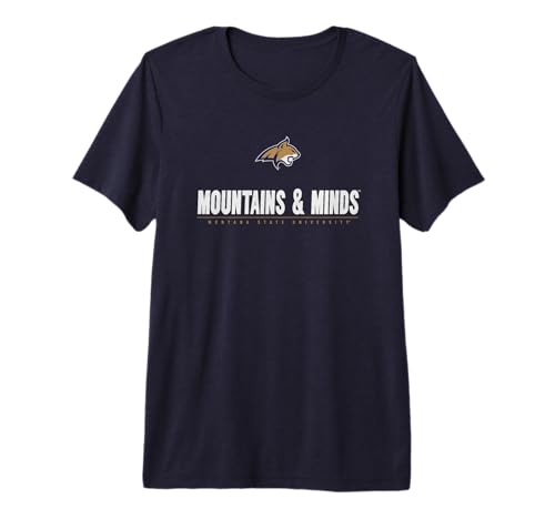 Montana State University Bobcats School Spirit Premium Tri-Blend T-Shirt