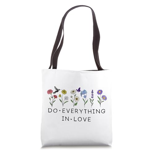 Bolsa Tote Do Everything in Love Verso Bíblico miniatura 1