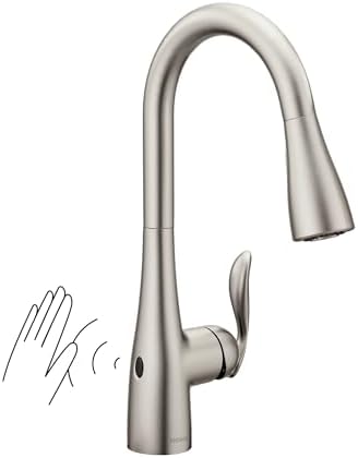 Moen Arbor Spot Resist Stainless Motionsense Wave Sensor Touchles...