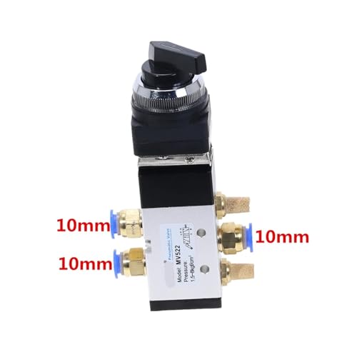 Vanne mécanique MV522LB pneumatique droite 2 positions 2 vitesses 10mm - 3