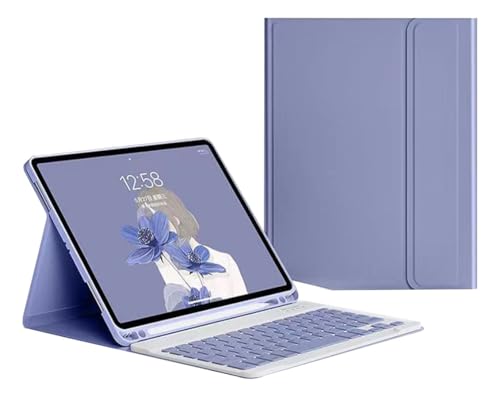 Capa Para Tablet Com Teclado Bluetooth Para iPad 7ª, 8ª e 9ª Gerações