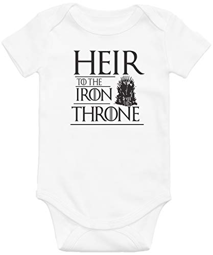 King Mouse Heir to the Iron Throne/Thrones Baby Onesie/Funny GOT Infant Bodysuit