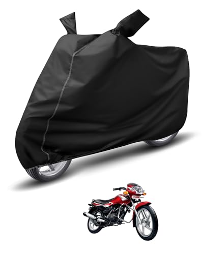 Image of Auto Hub Waterproof Bike Cover Compatible with TVS Star Sport Dustproof, UV Protection Two Wheeler Bike Star Sport Cover - Black