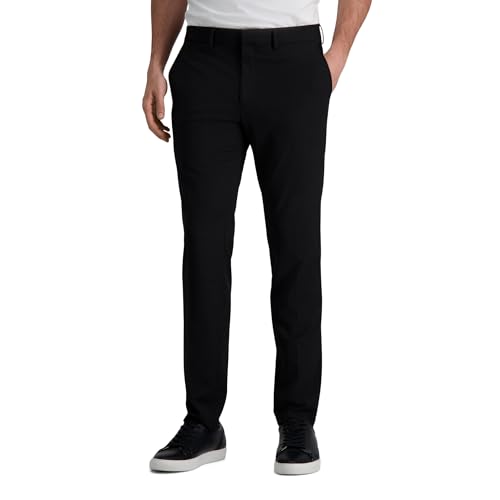 J.M. Haggar mens Premium Performance Stretch Slim Fit...