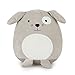 Balvi Cuscino WOOF! Colore Grigio Forma di Cane soffice e Morbido Poliestere