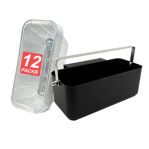 Rear Grease Cup Replacement & 12 Foil Liners for Blackstone