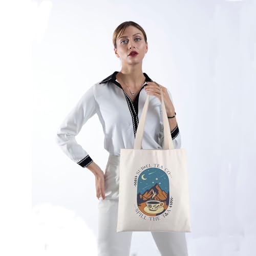 Bolso tipo tote para amantes de los libros, regalo para lectores, diseño literario, material premium de lona de algodón miniatura 2