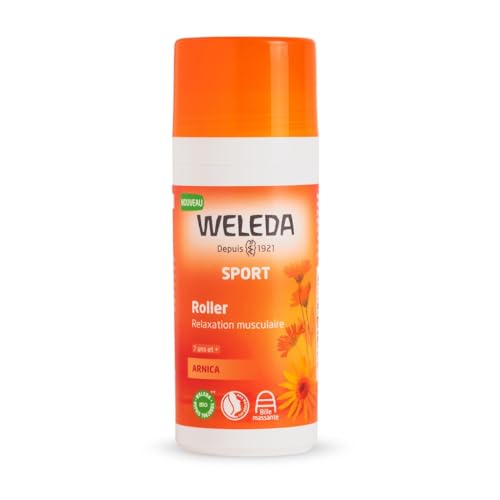 WELEDA Roller à l’Arnica – Roll-On Massant Relaxation Musculaire, Récupération Sportive,...