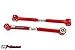 UMI 05-14 Ford Mustang Adjustable Lower Control Arms Poly & Roto-Joint End Red
