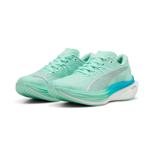 PUMA Womens Deviate Nitro 3 Fade Running Sneakers Shoes - Orange