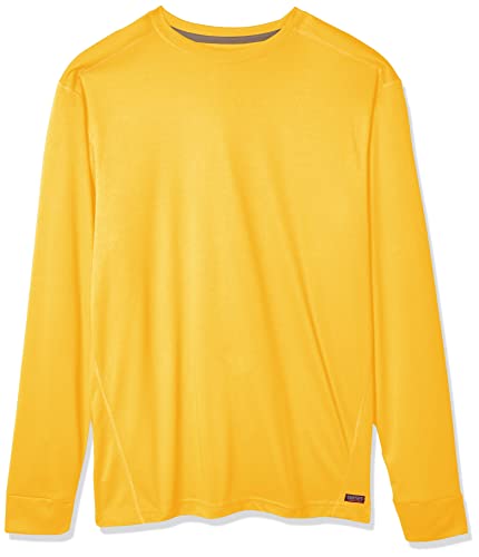 Smith's Workwear Men's Long Sleeve Polyester Performance Crewneck Shirt