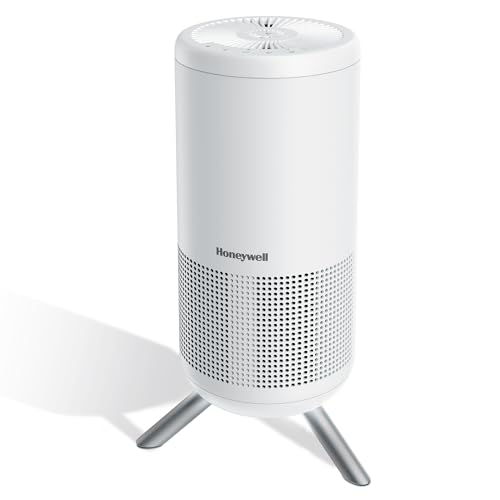 Honeywell HEPA Air Purifier for Home, 900Ft² Rooms in 1 hour, Designer Series, Auto Mode, UltraQuiet Tech, Reduces Dust, Pollen, Pet Dander, Smoke, Odors, White, HPA830W