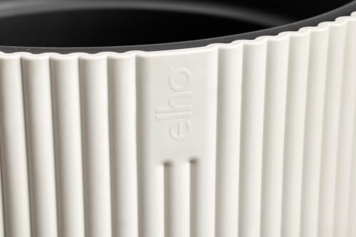 Elho All-In-1 Vibes Rund 25 mit Bewässerungssystem Blumentopf - Linen White – Ansicht 5