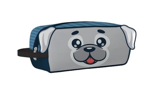 Estojo Escolar AC BAG Mini Puppy – 24x10x8 cm – Variações de Personagem (Dog Bob)